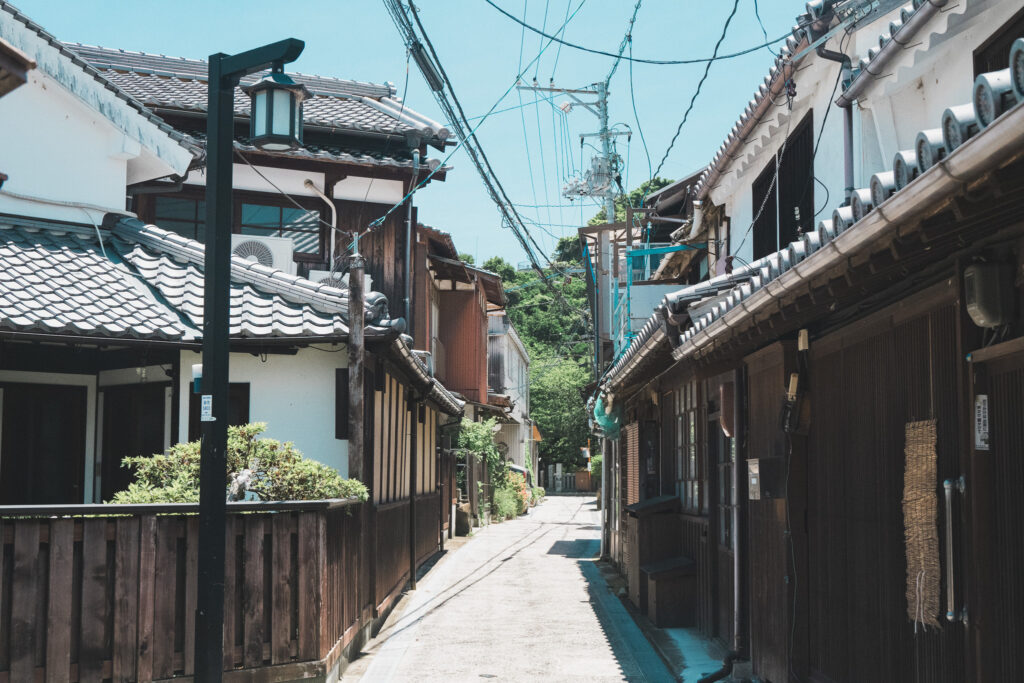 御手洗町並み保存地区