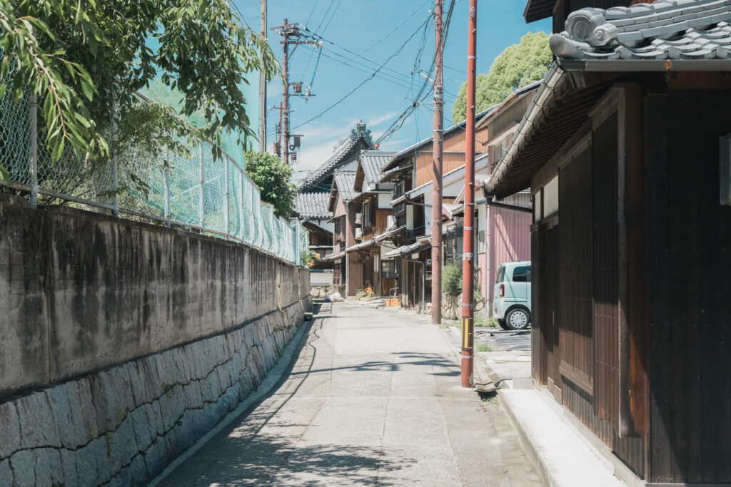 御手洗町並み保存地区