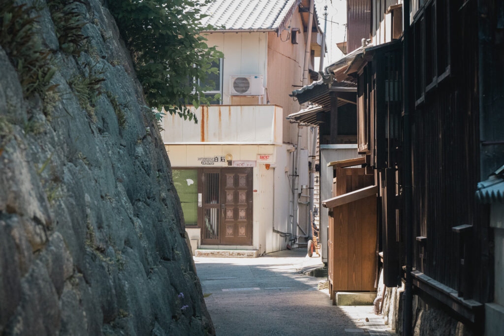 御手洗町並み保存地区