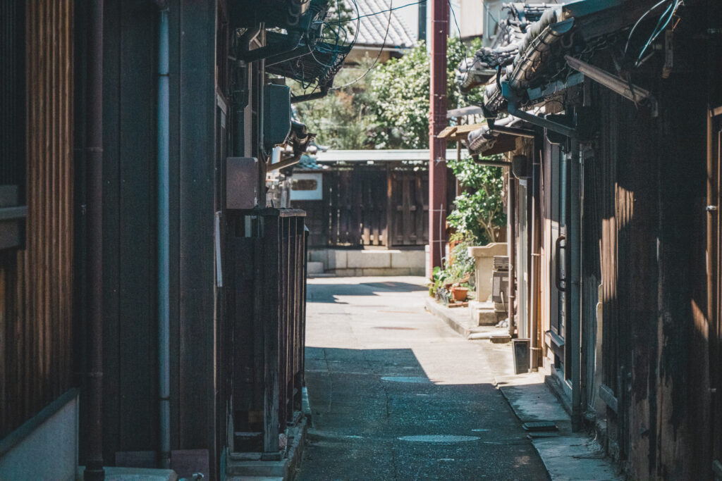 御手洗町並み保存地区