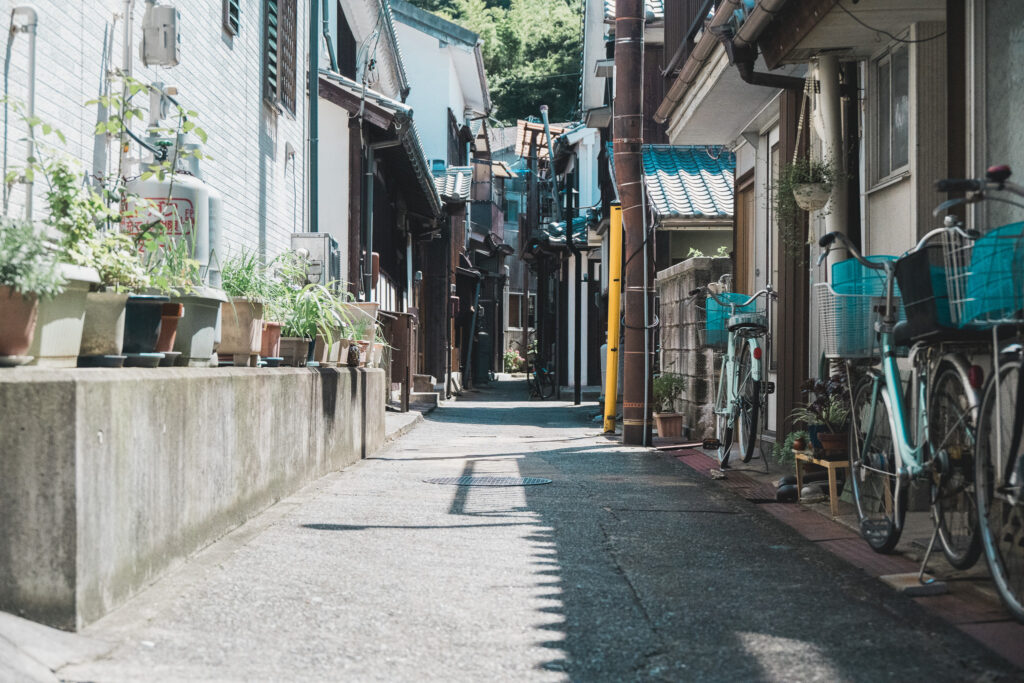 御手洗町並み保存地区